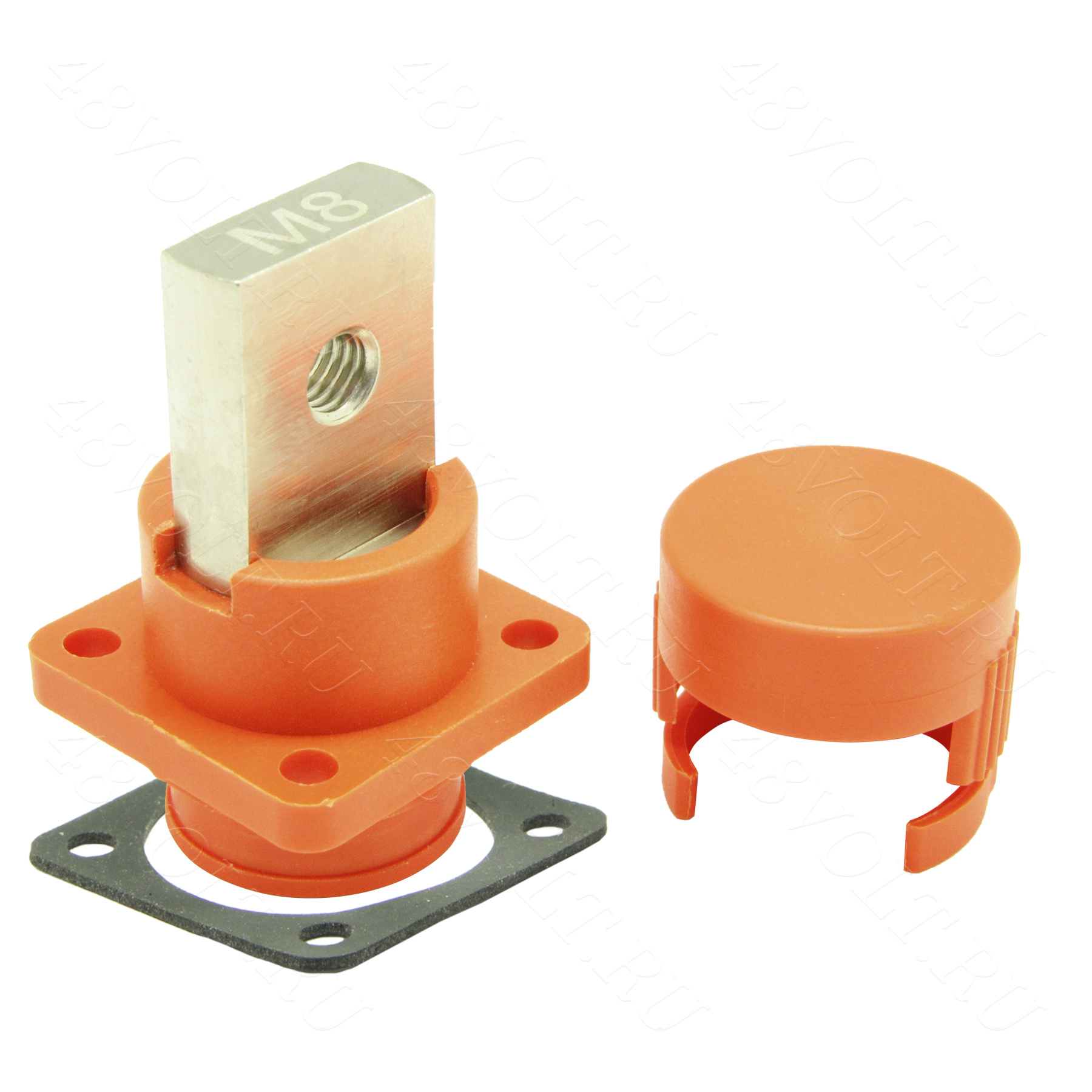 Flexcoils барьерная клемма оранжевая 400A